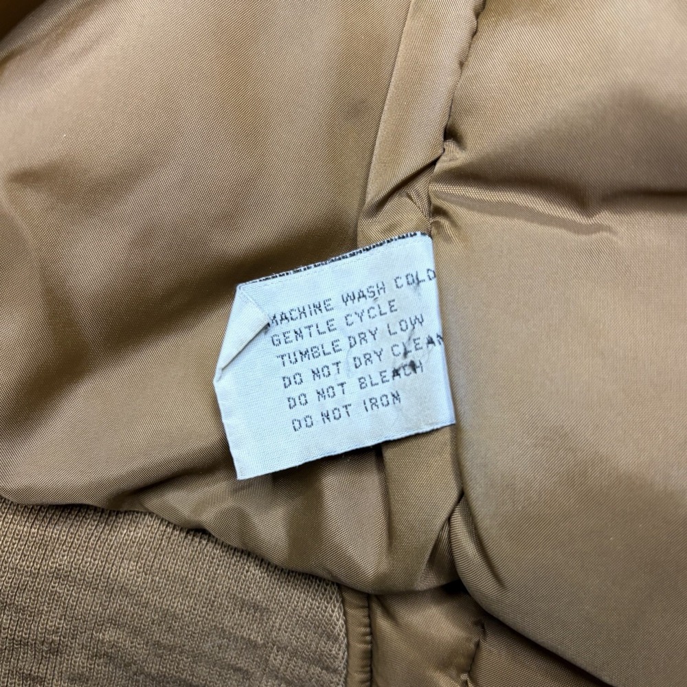 Vintage Southpole Y2K Puffer Carpenter Hybrid Jacket Mens XL Brown Water Repel - Picture 13 of 15